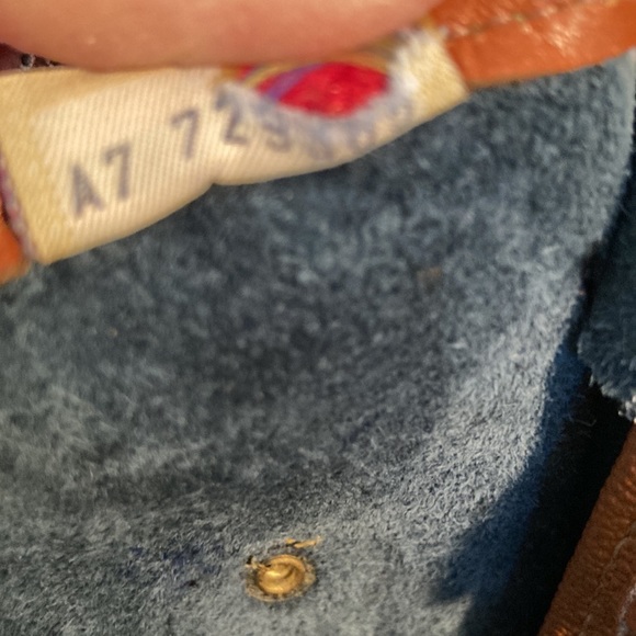 Dooney & Bourke carrier bag blue pebbled leather - Picture 6 of 16